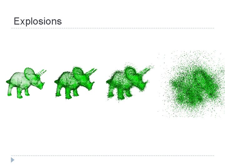 Explosions Explosions