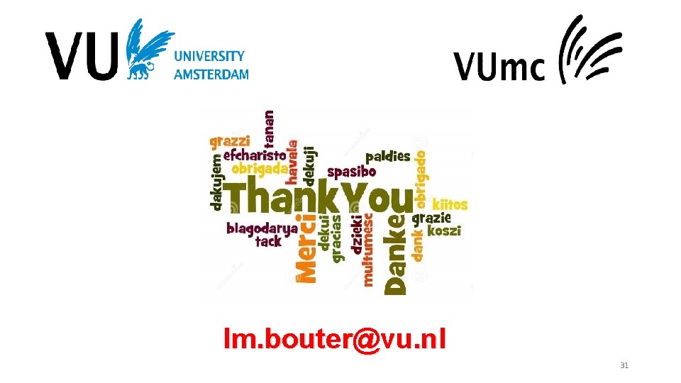 lm. bouter@vu. nl 31 