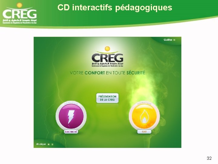 CD interactifs pédagogiques 32 