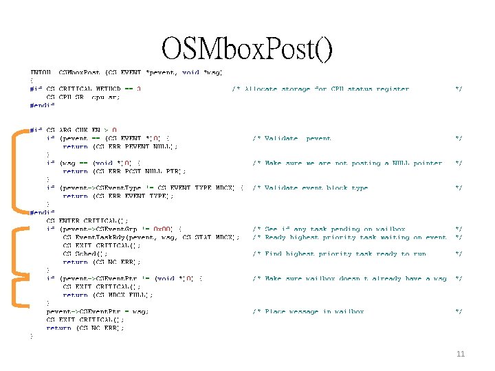 OSMbox. Post() 11 