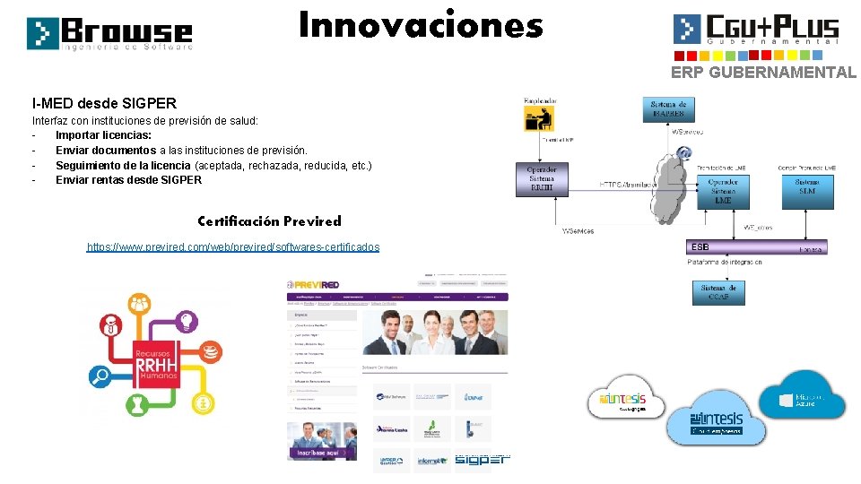 Innovaciones ERP GUBERNAMENTAL I-MED desde SIGPER Interfaz con instituciones de previsión de salud: Importar