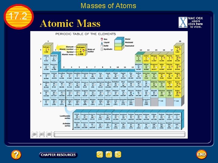 Masses of Atoms 17. 2 Atomic Mass 