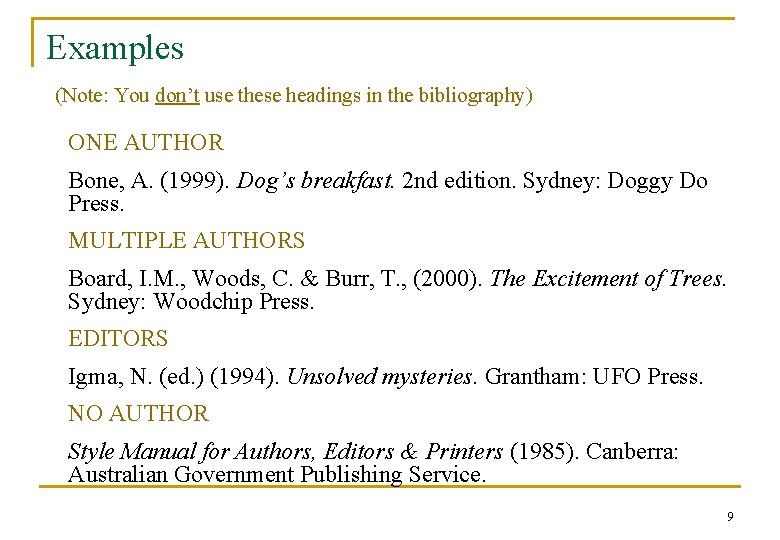 Academic referencing citation A brief overview Why do