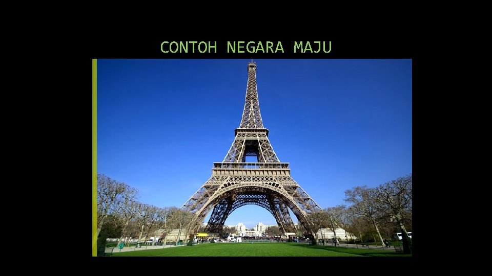 CONTOH NEGARA MAJU 