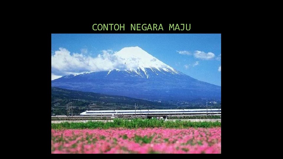 CONTOH NEGARA MAJU 