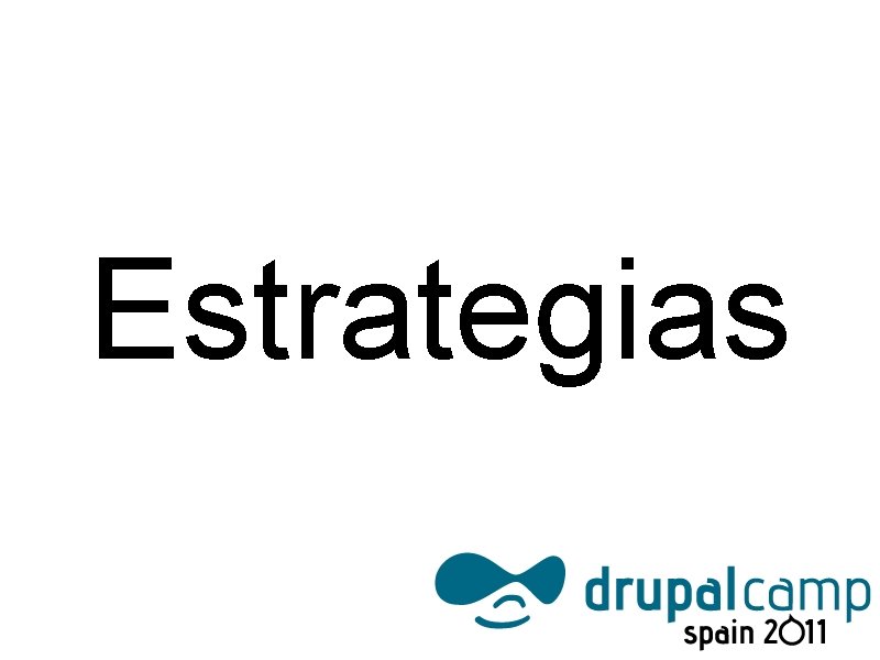 Estrategias 