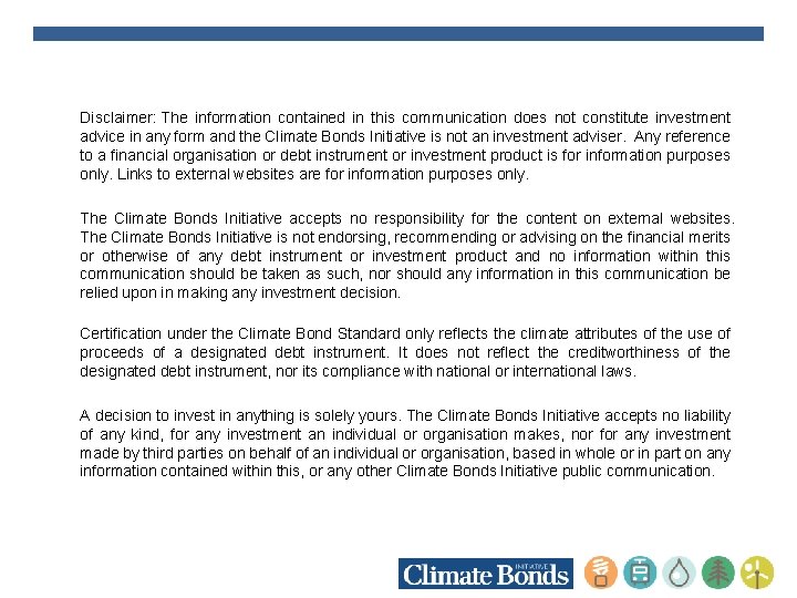 Disclaimer: The information contained in this communication does not constitute investment advice in any