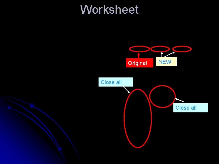 Worksheet Original NEW Close all 