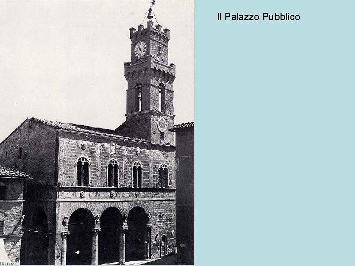 Il Palazzo Pubblico 