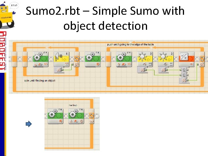 Sumo 2. rbt – Simple Sumo with object detection 