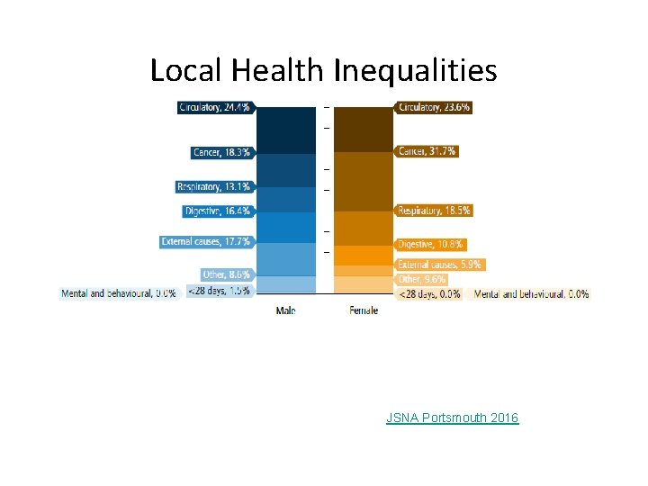Local Health Inequalities JSNA Portsmouth 2016 