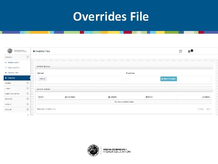 Overrides File 