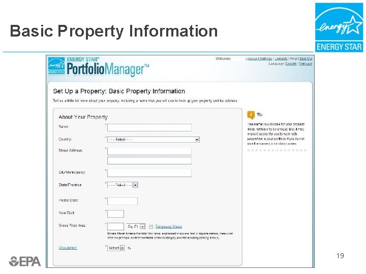 Basic Property Information 19 