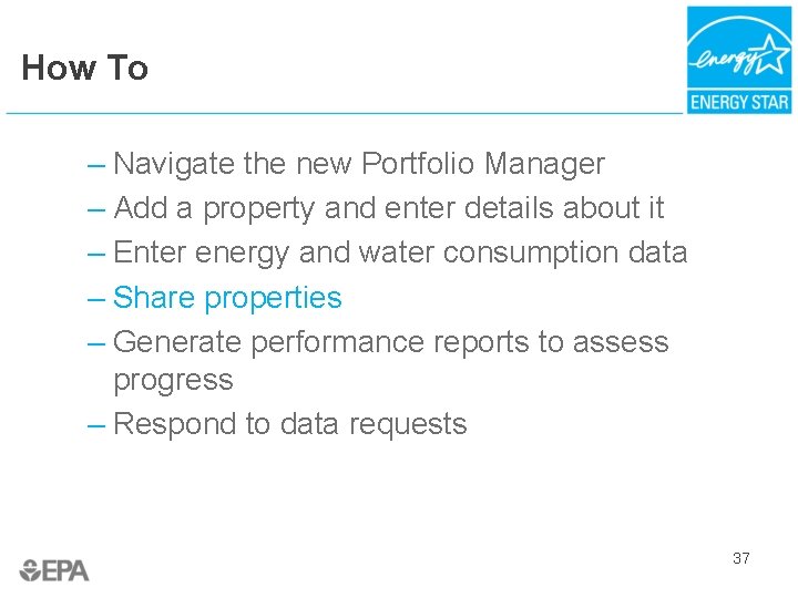 How To – Navigate the new Portfolio Manager – Add a property and enter