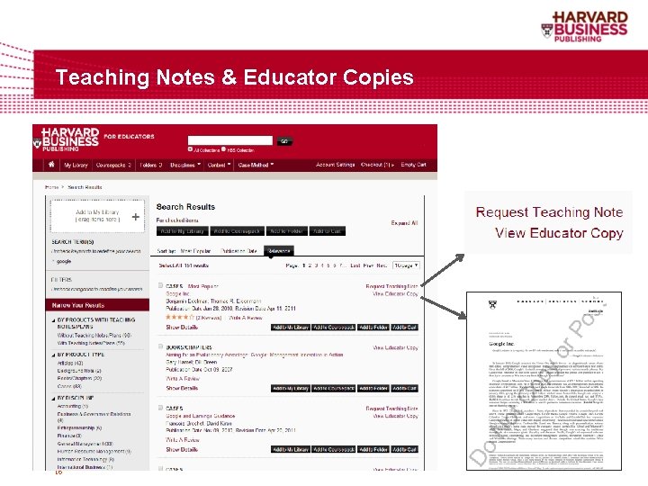 Teaching Notes & Educator Copies 16 