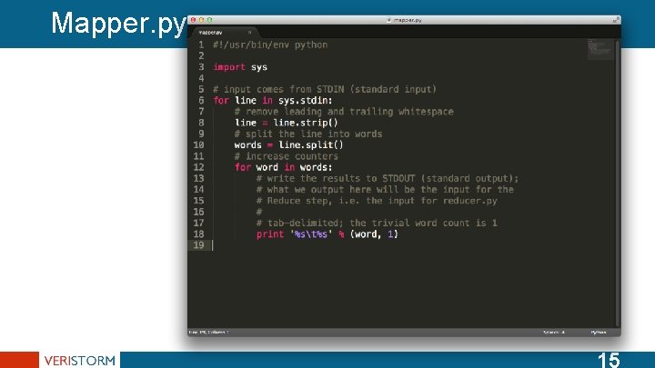 Mapper. py 15 Mapper. py 15