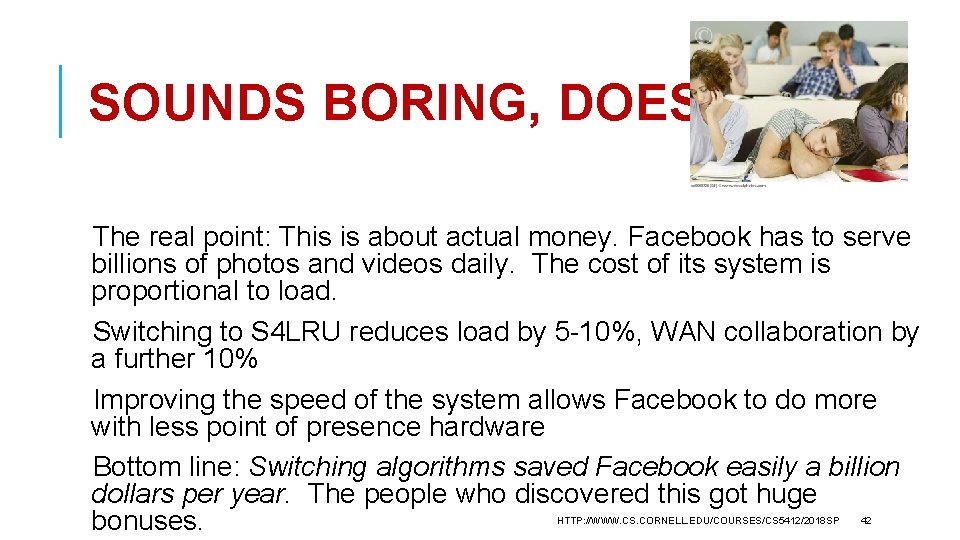 SOUNDS BORING, DOESN’T IT? The real point: This is about actual money. Facebook has