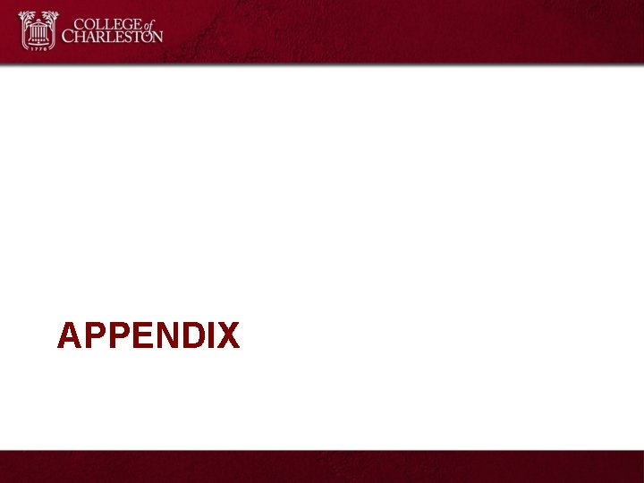 APPENDIX 