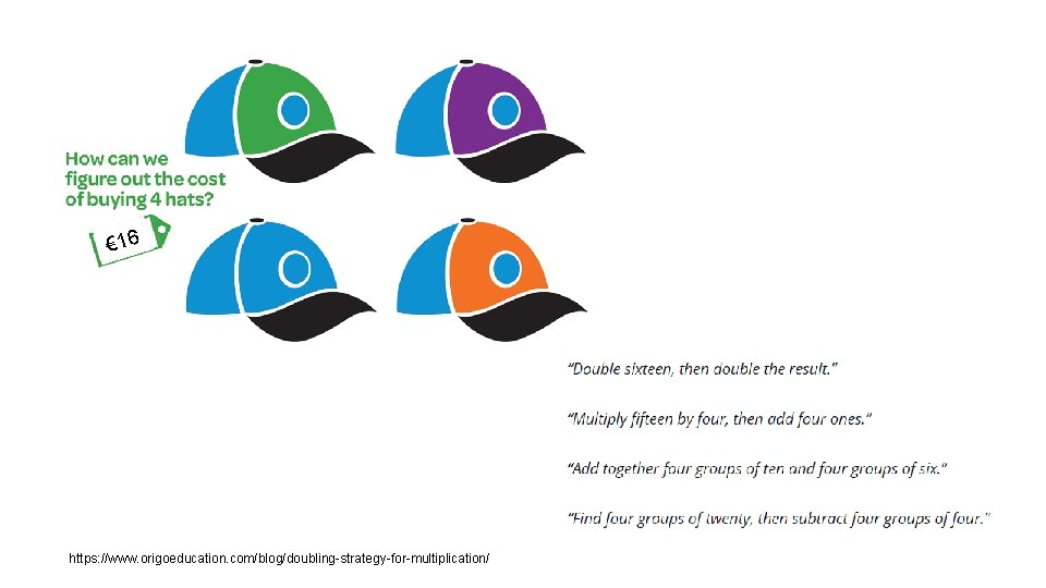 € 16 https: //www. origoeducation. com/blog/doubling-strategy-for-multiplication/ 
