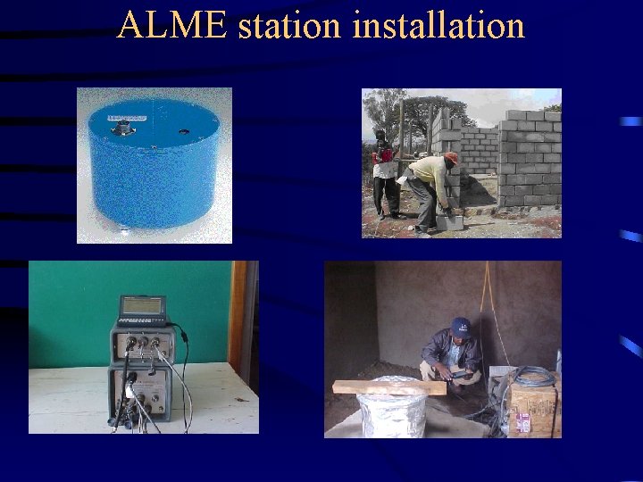 ALME station installation 