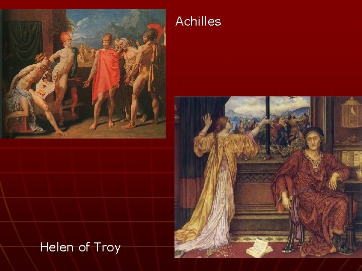 Achilles Helen of Troy 