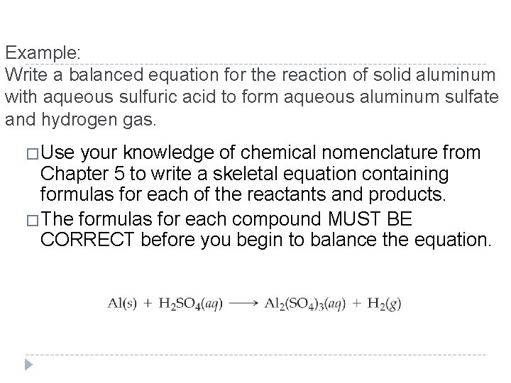 Chemical Reactions Defn Chemical Reaction the process by