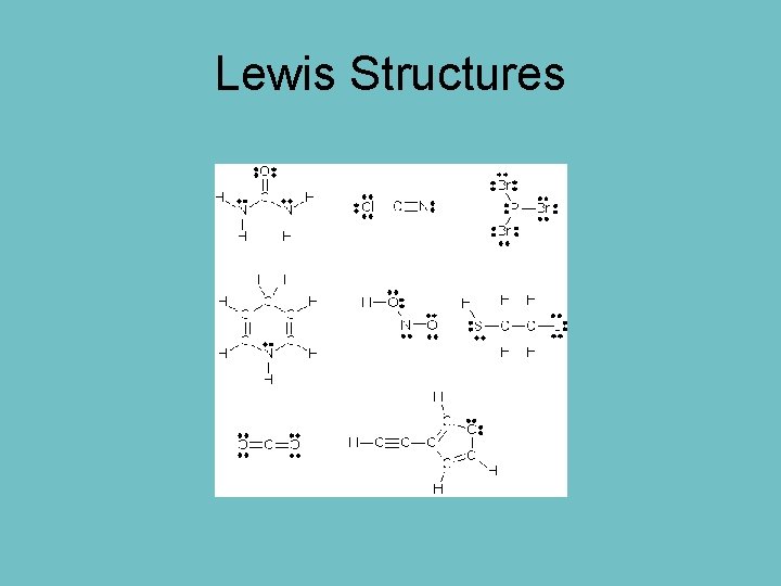 Lewis Structures 