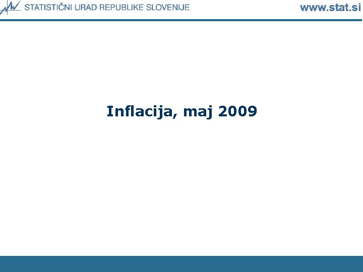 Inflacija, maj 2009 