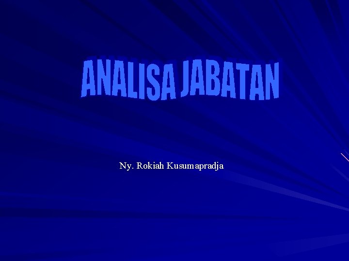 Ny. Rokiah Kusumapradja 
