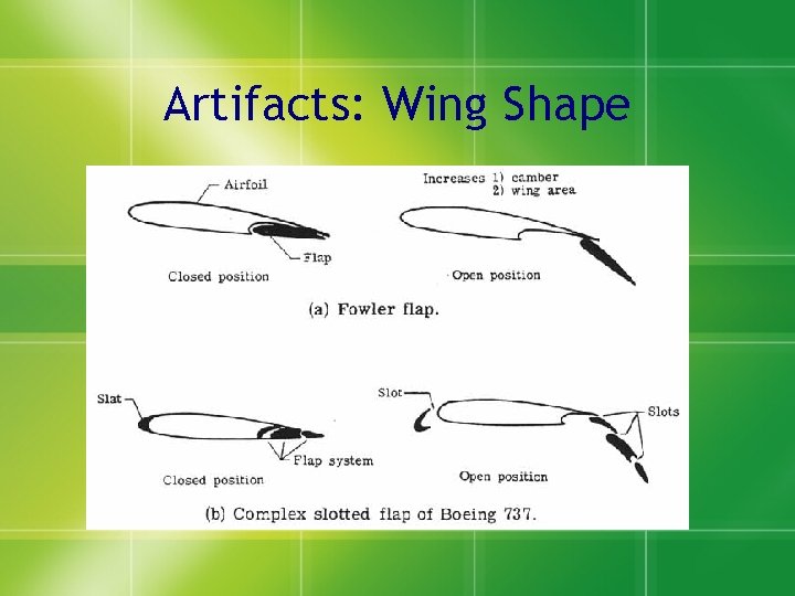 Artifacts: Wing Shape 