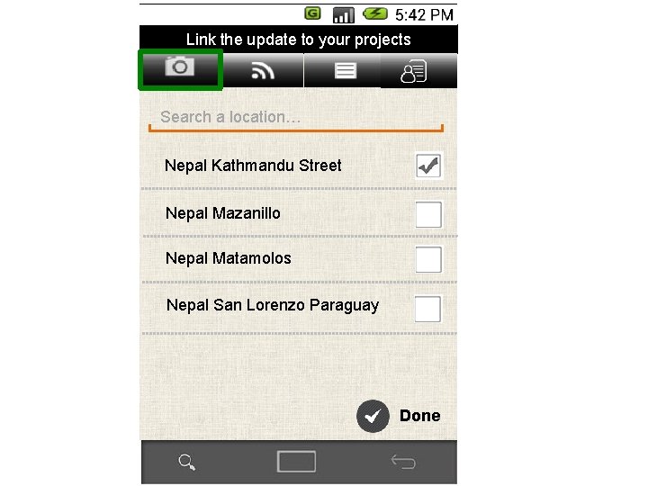 Link the update to your projects Search a location… Nepal Kathmandu Street Nepal Mazanillo