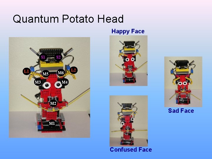 Quantum Potato Head Happy Face S 1 L 1 S 2 M 6 M