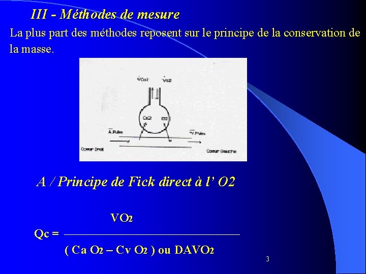 III - Méthodes de mesure La plus part des méthodes reposent sur le principe