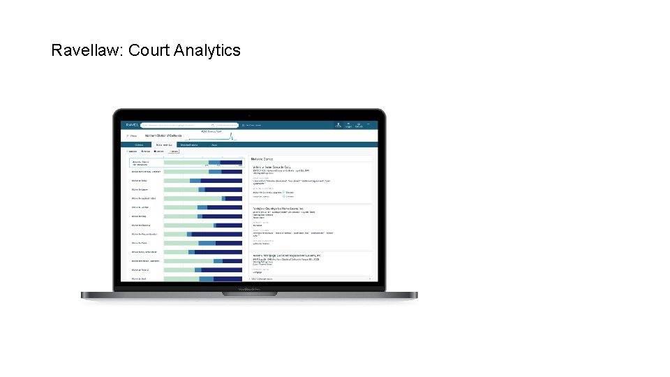 Ravellaw: Court Analytics 