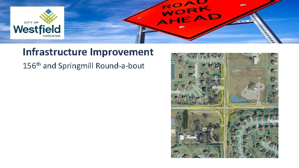 Infrastructure Improvement 156 th and Springmill Round-a-bout 