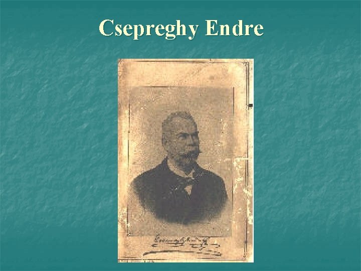 Csepreghy Endre 