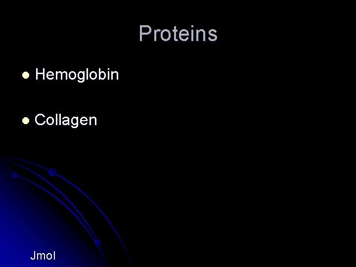 Proteins l Hemoglobin l Collagen Jmol 