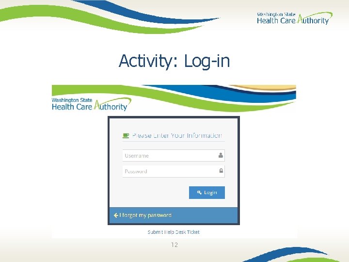 Activity: Log-in www. The. Athena. Forum. org/Minerva 12 