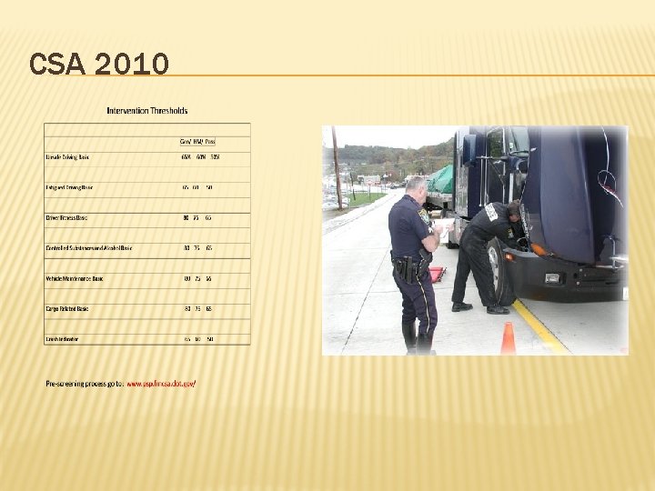 CSA 2010 