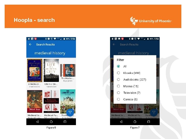 Hoopla - search Figure 6 Figure 7 