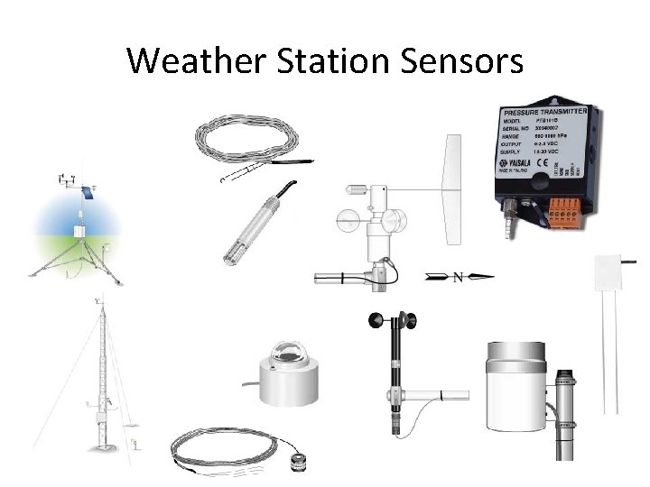 Weather Station Sensors 