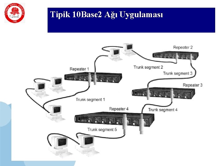 SDÜ KMYO Tipik 10 Base 2 Ağı Uygulaması 