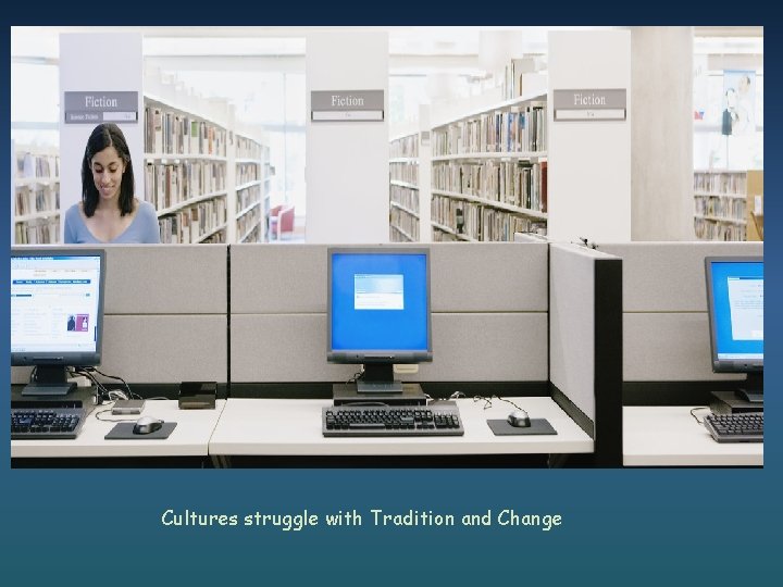Cultures struggle with Tradition and Change 