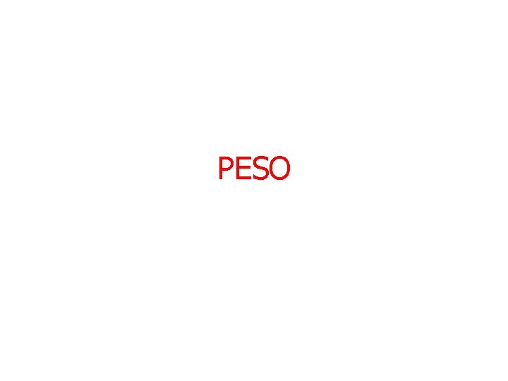 PESO 