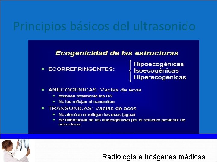 Principios básicos del ultrasonido Radiología e Imágenes médicas 