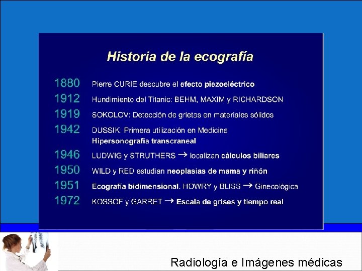 Radiología e Imágenes médicas 