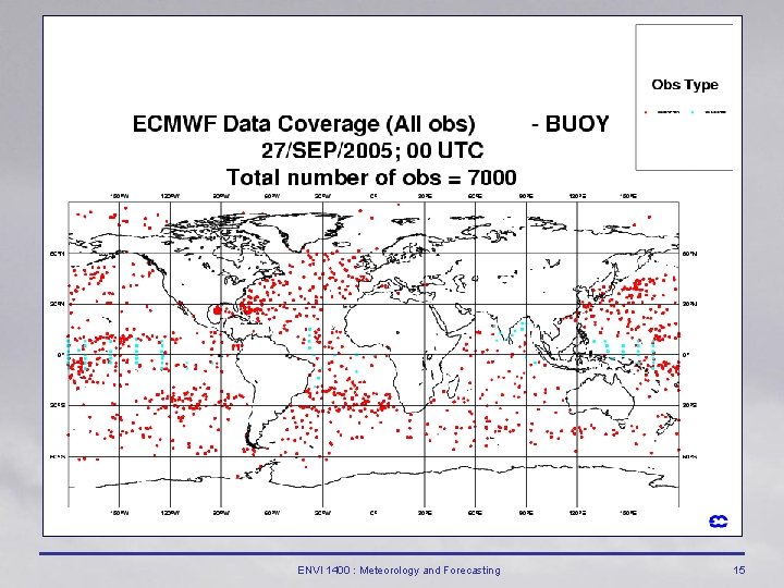 ENVI 1400 : Meteorology and Forecasting 15 
