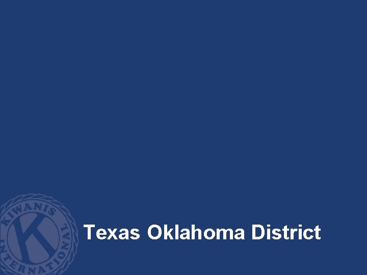 Texas Oklahoma District 