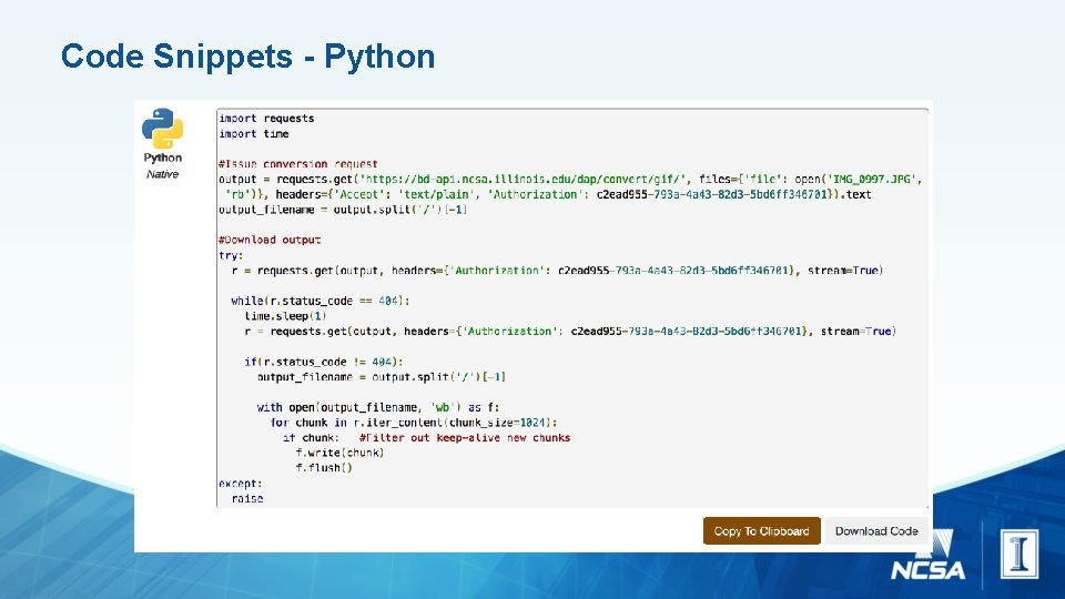 Code Snippets - Python 