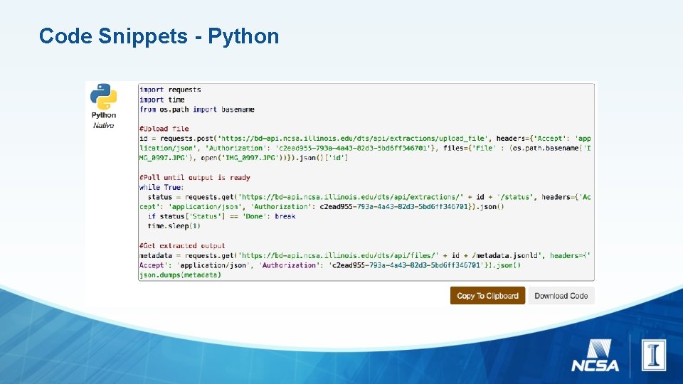 Code Snippets - Python 